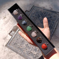 Mini Crystal Apple Gift Set | 7-Piece Stone Collection