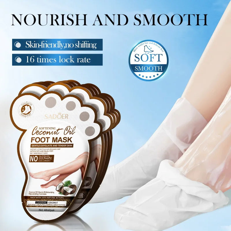 Coconut Foot Moisturizing & Peeling Mask