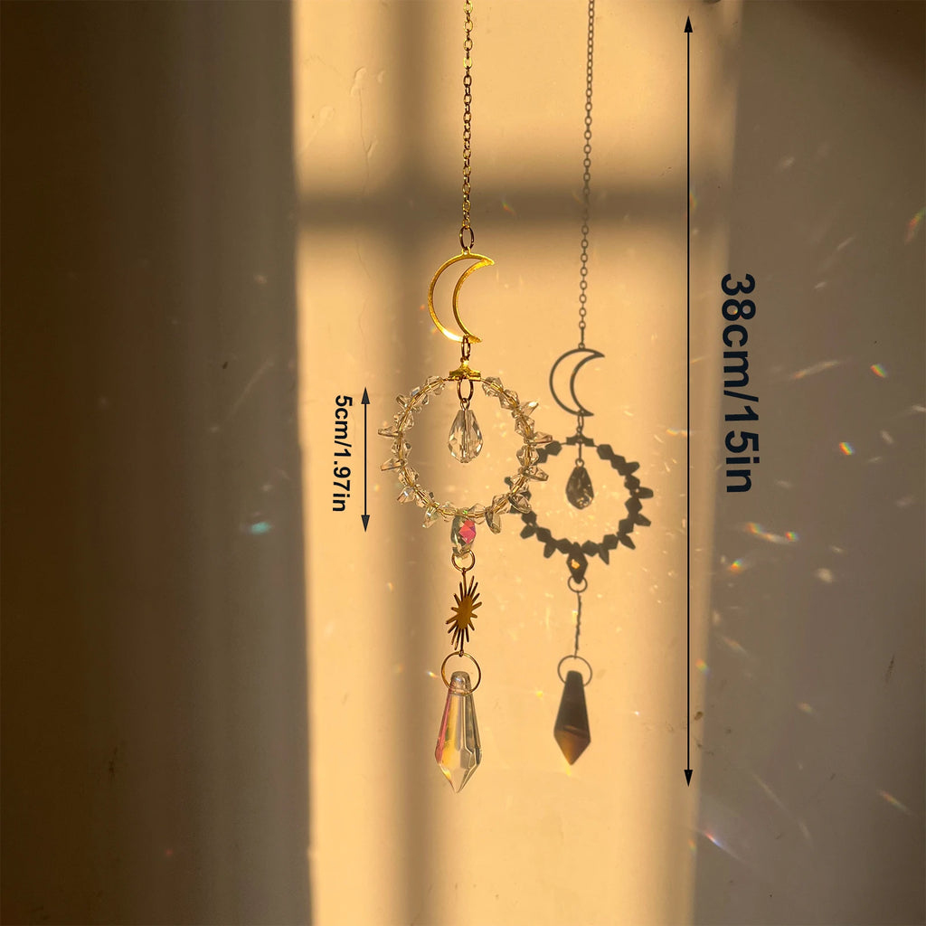 Radiant Crystal Suncatcher — Rainbow Light Maker