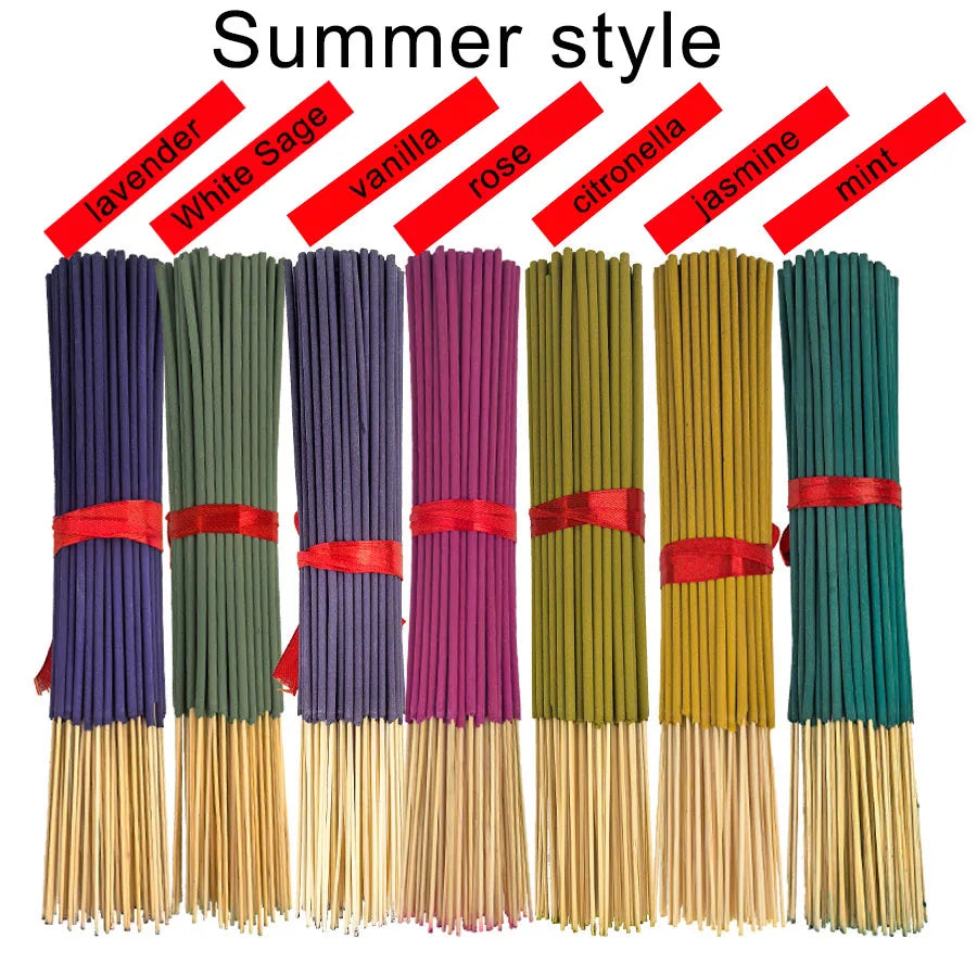 Incense Stick Bundle — 140 Sticks, 7 Scent Sets