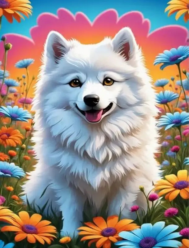 Dog Diamond Painting Kit | Square or Round Drills