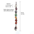 7 Chakra Crystal Tree of Life Hanging — Natural Gemstone Suncatcher