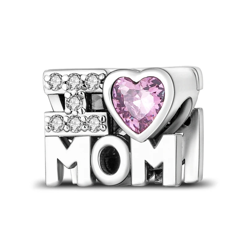 925 Sterling Silver Charm Pendant | Hearts, Bows, Butterflies & More