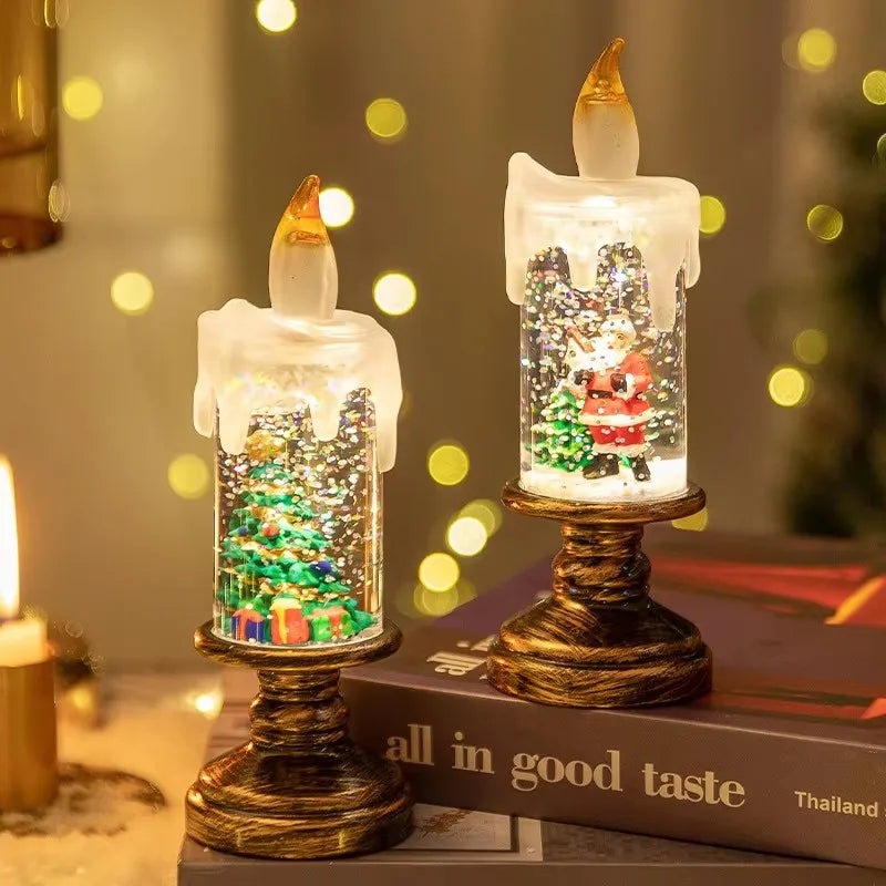Christmas Snowflake Wind Lamp Decoration