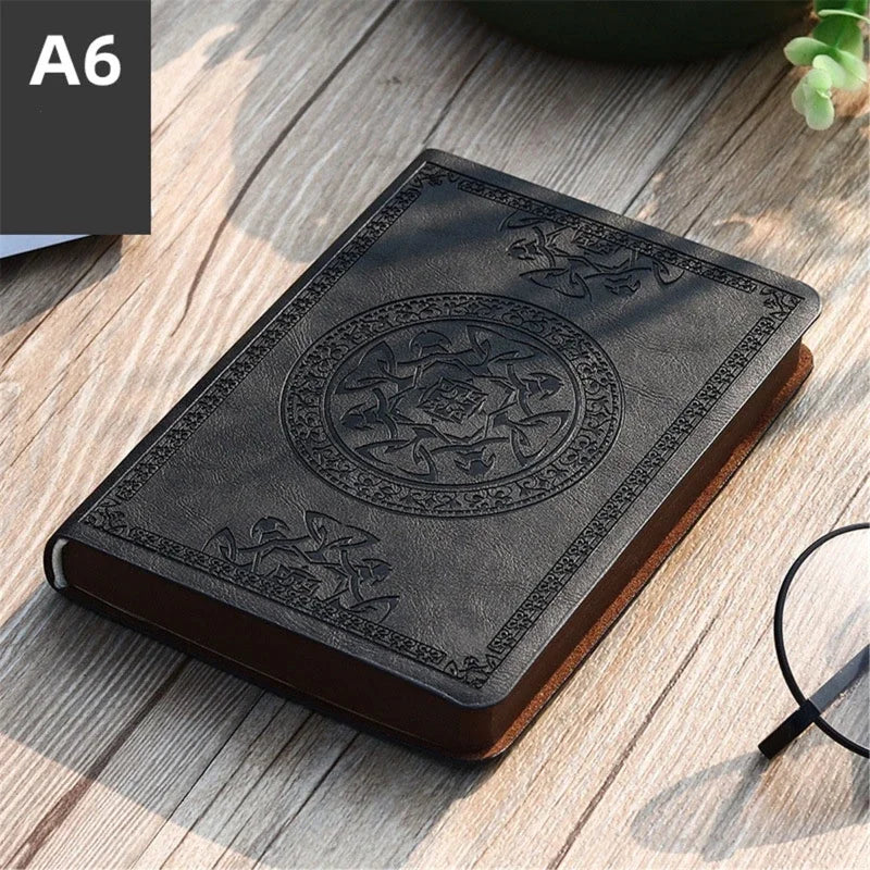 Vintage Leather Pocket Journal | Diary & Manifestation Notebook