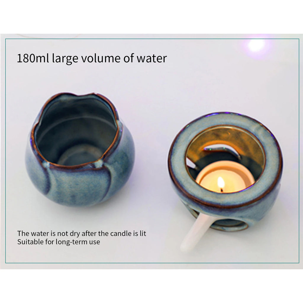 Aromatherapy Tulip Shaped Ceramic Incense Burner