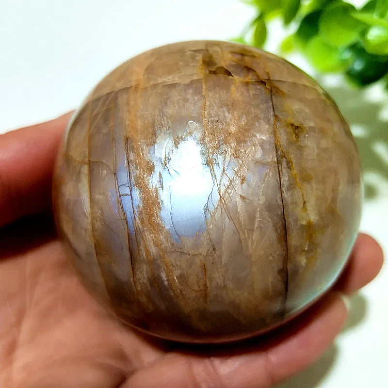 Druzy Agate Crystal Sphere – Natural Geode Décor
