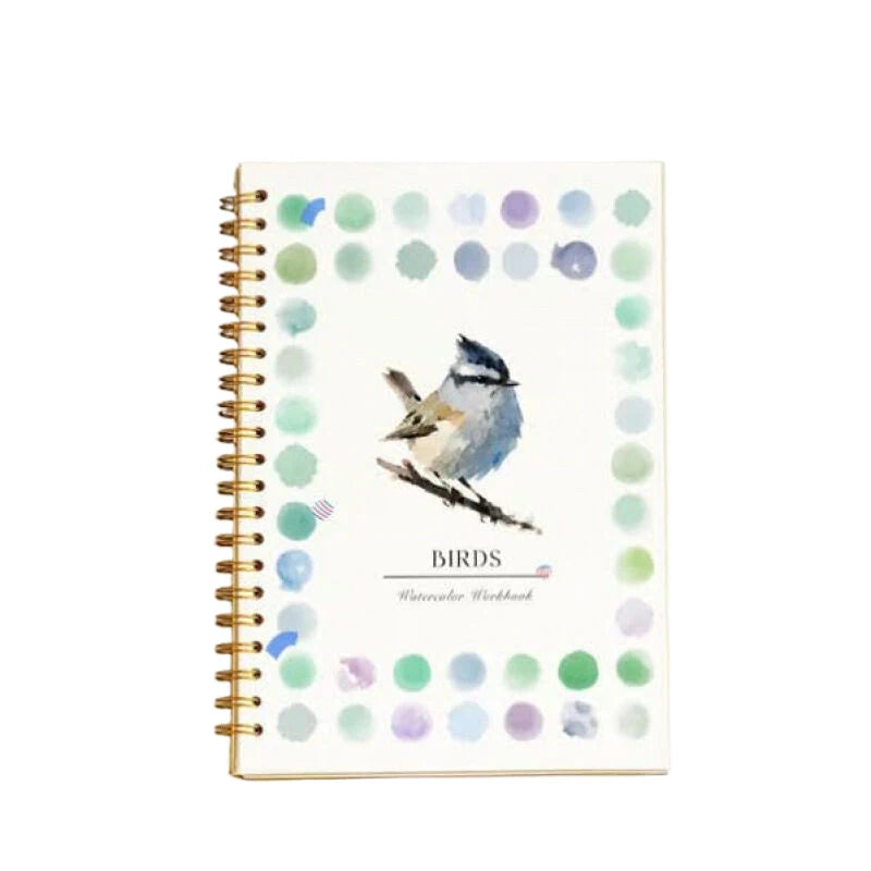 Beginner Watercolor Workbook | 8 Nature & Seasonal Themes