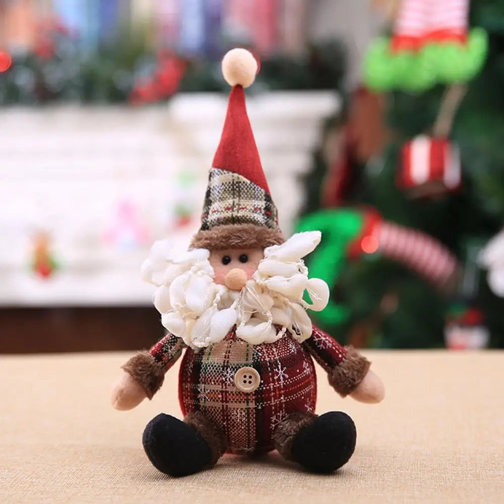 Cozy Plaid Christmas Characters | Singles or 3-Piece Set