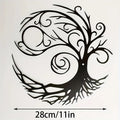 Spiral Tree of Life Metal Wall Art