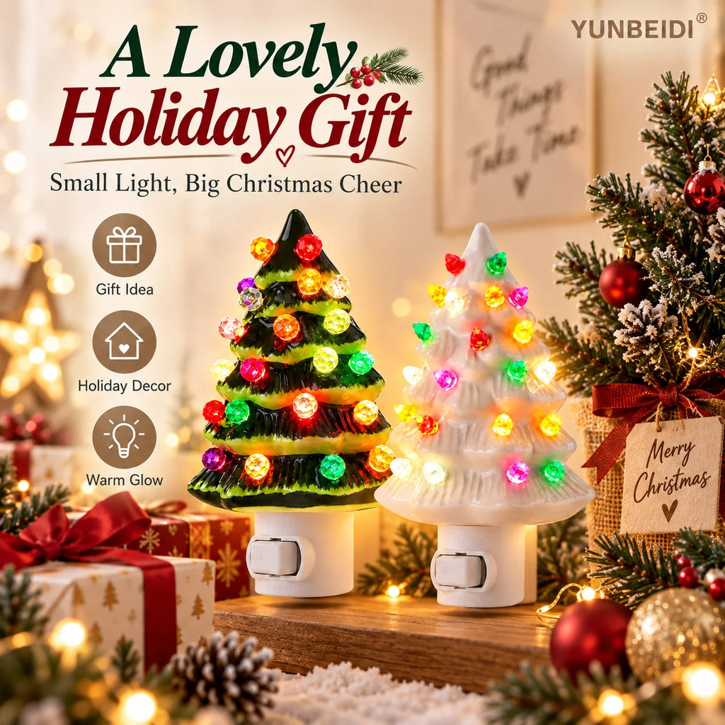 Plug-In Christmas Tree Night Light