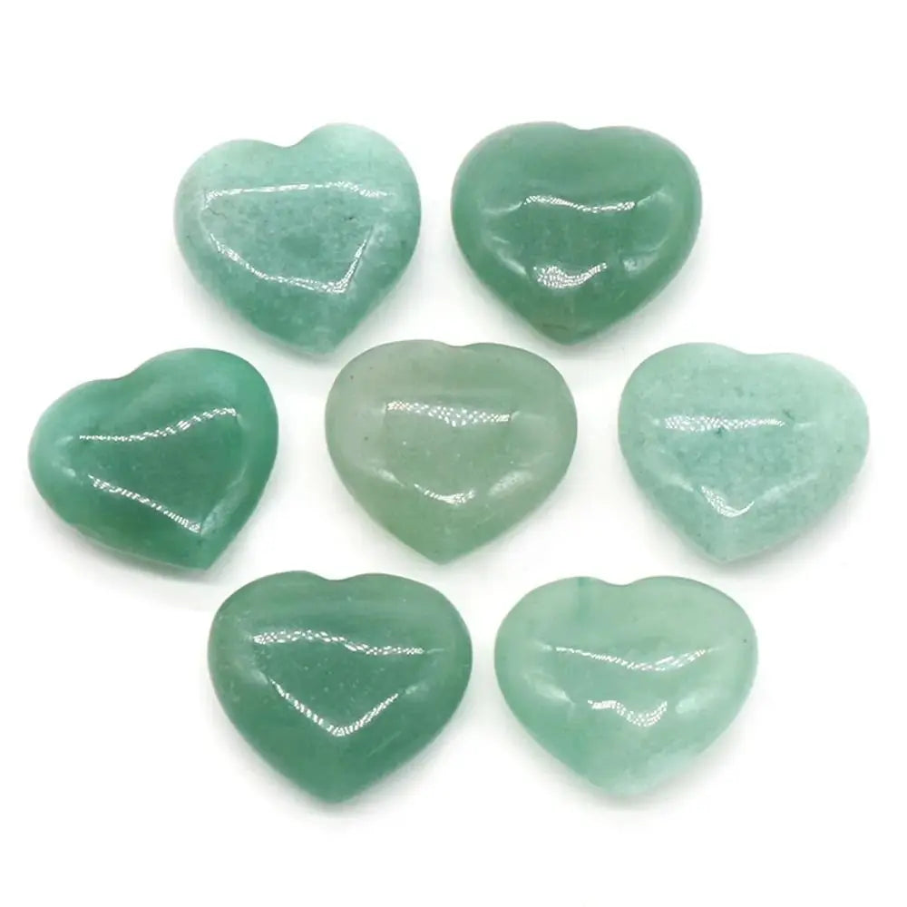 Heart-Shaped Crystal Stone | 20mm Polished Gemstone | Pocket Crystal Gift
