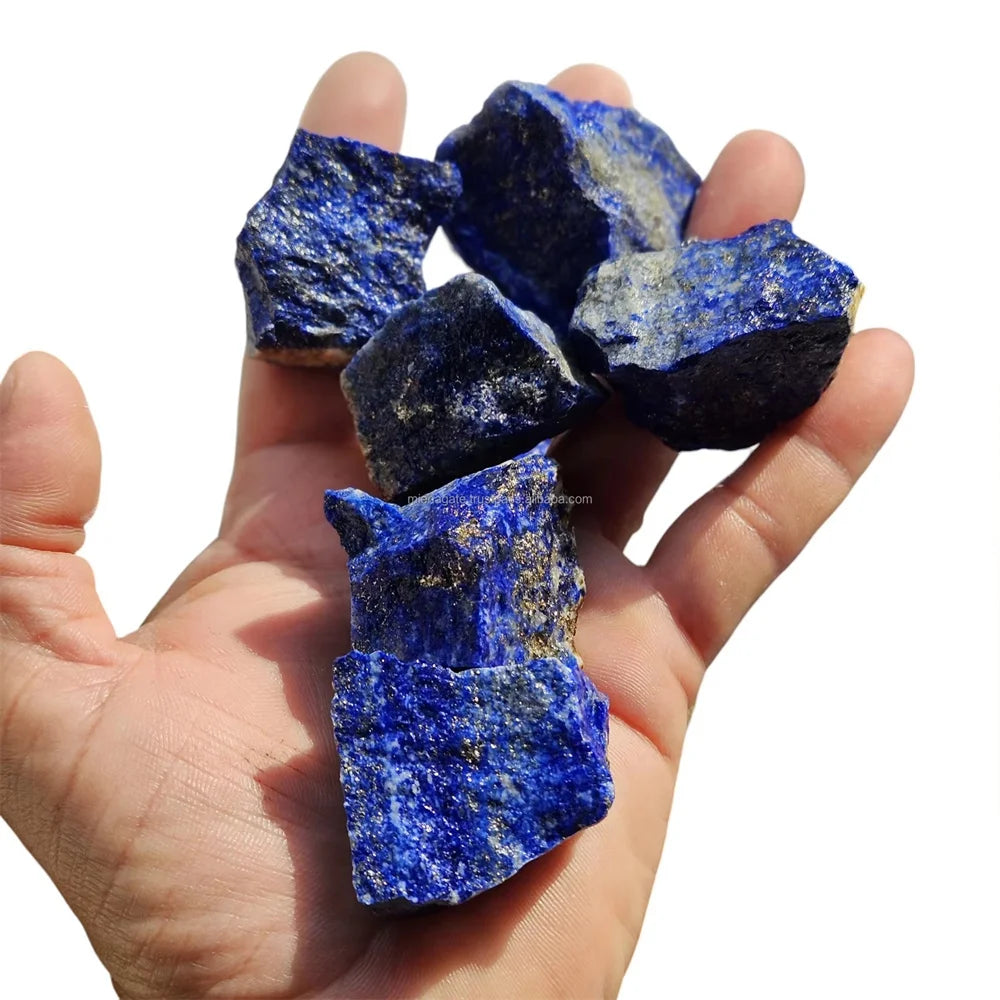 Raw Lapis Lazuli Crystal — Natural Afghanistan Healing Stone