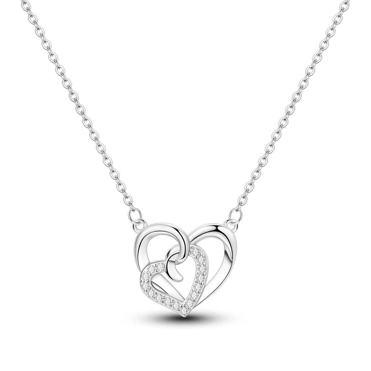 925 Sterling Silver Crystal Pendant Necklace — Minimalist Spiritual Jewelry