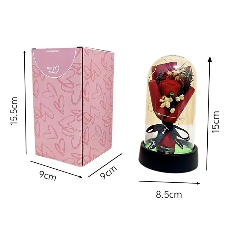 Eternal Rose LED Light Box