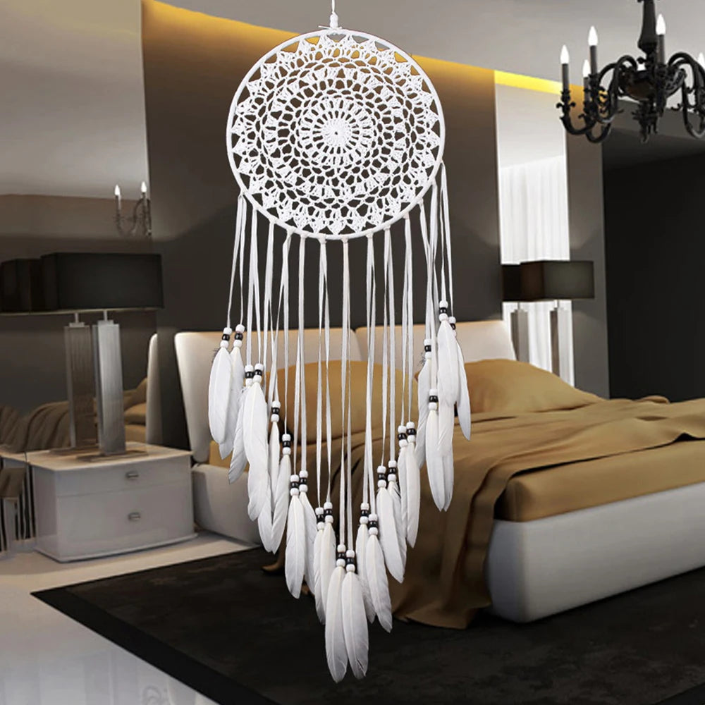 Boho Dream Catcher | Handmade Wall Hanging for Bedroom, Kids Room & Home Décor