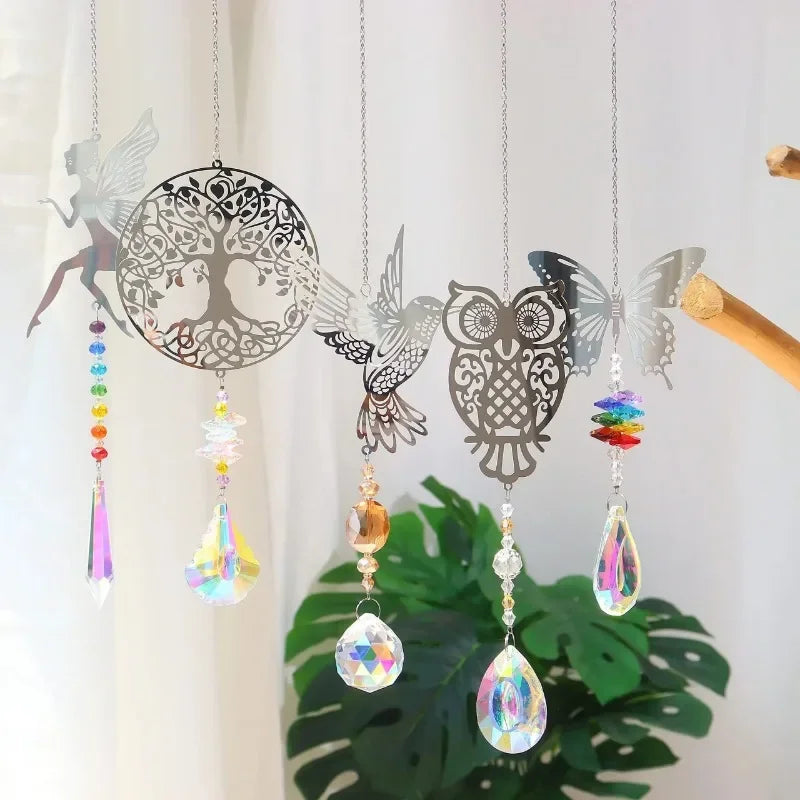 Crystal Prism Suncatcher — Nature Collection