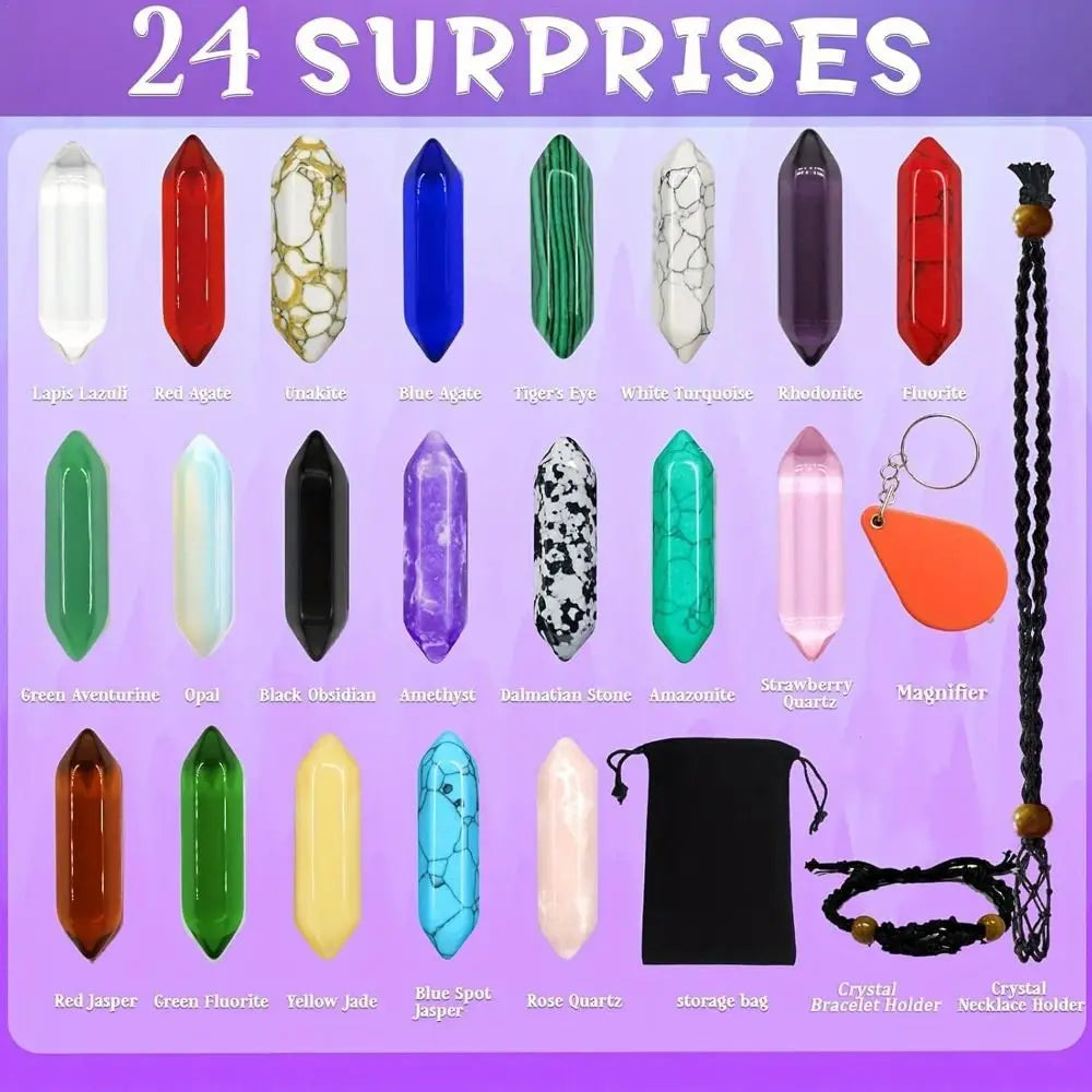 Crystal Advent Calendar | 24 Days of Stones & Little Treasures