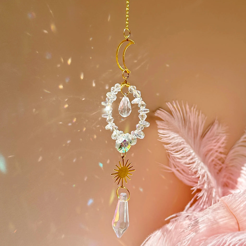 Radiant Crystal Suncatcher — Rainbow Light Maker