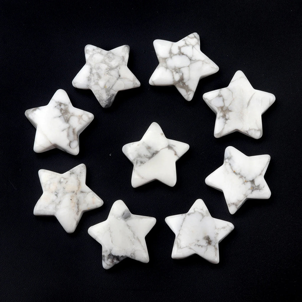 Crystal & Stone Star Set | 5-Piece Celestial Decor