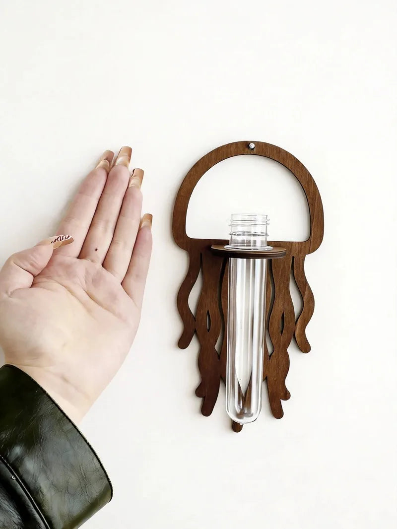 Wooden Wall Propagation Station | Sun, Jellyfish & Lantern