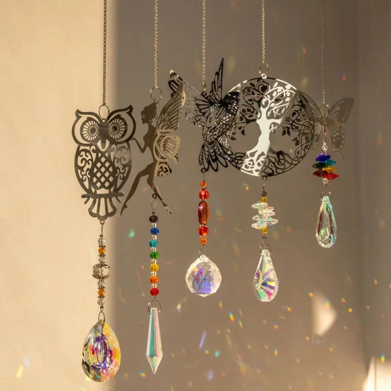 Crystal Prism Suncatcher — Nature Collection