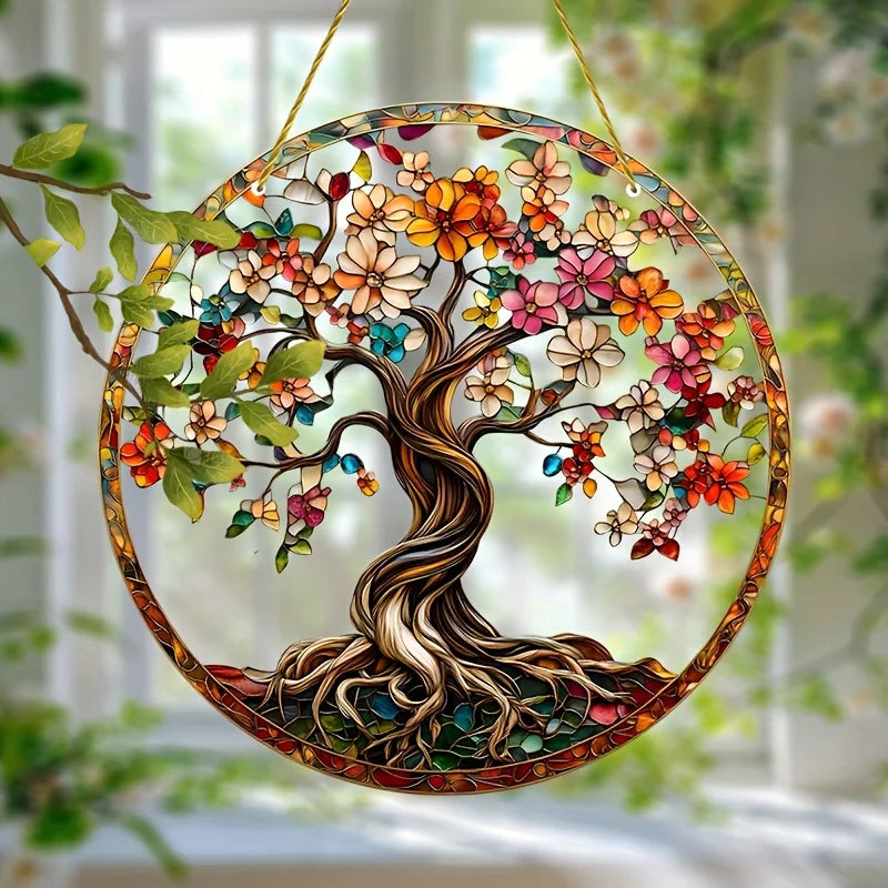 Tree of Life Acrylic Suncatchers