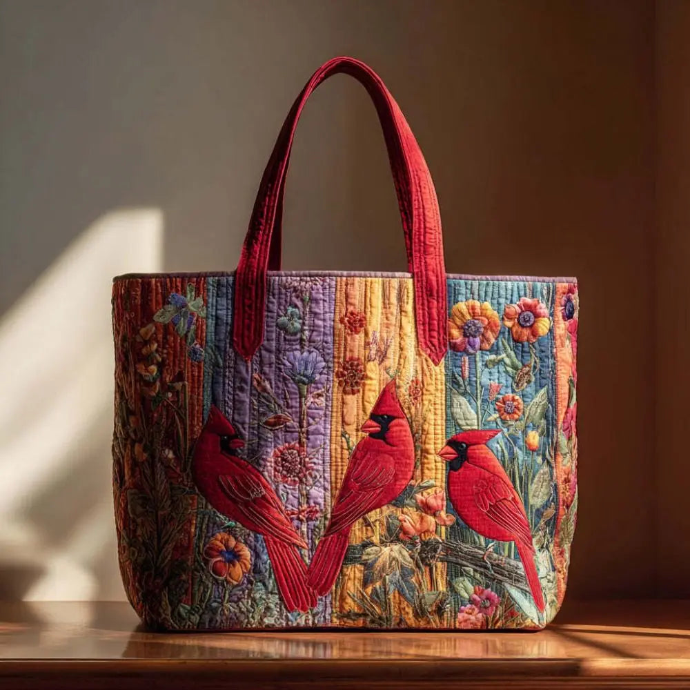 Cat & Floral Canvas Tote Bags | Reusable Shoulder Bags