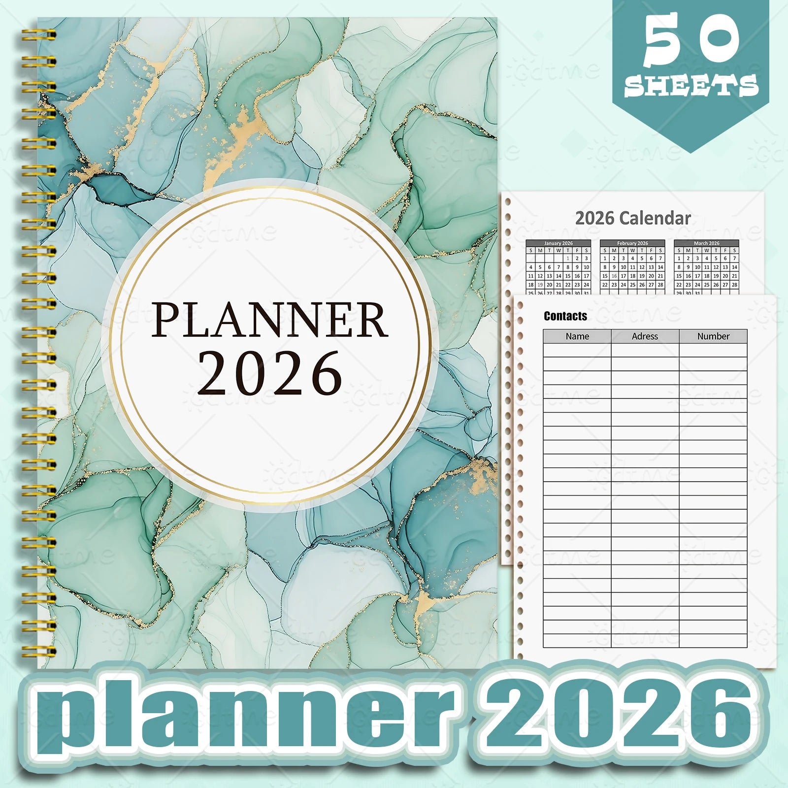 Emotional Journal | Adult Mental Health Planner, Wellness Workbook & Self-Care Tracker