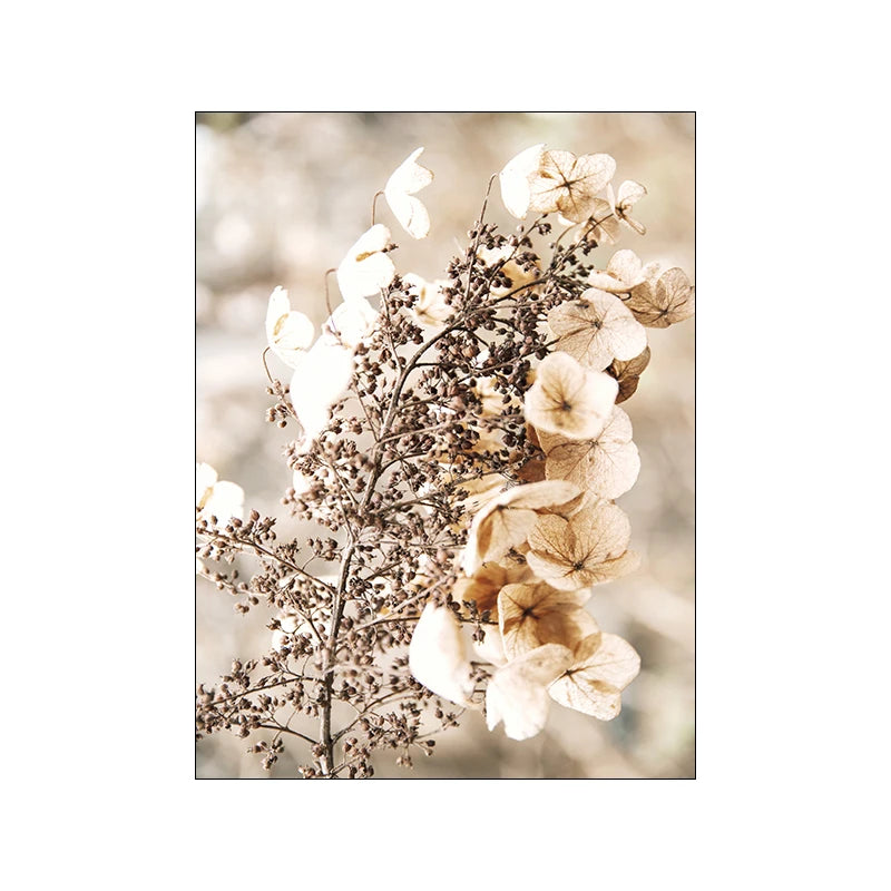 Botanical Landscape Canvas Print | Modern Wall Art for Living Room & Home Décor