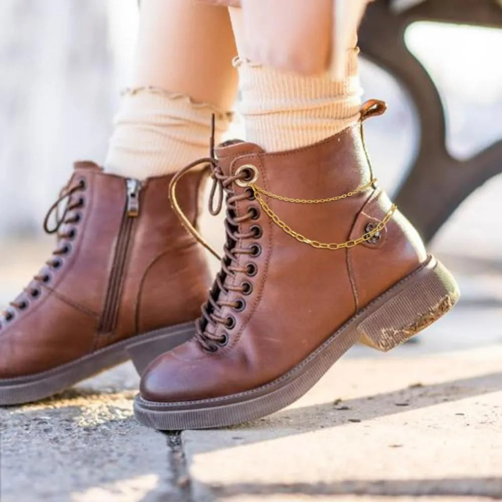 Shoe Chain Charms – Double Layer Alloy Sneaker & Boot Strap Chains for Women