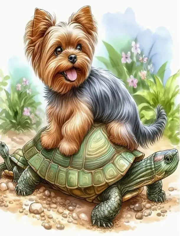 Dog Diamond Painting Kit | Square or Round Drills