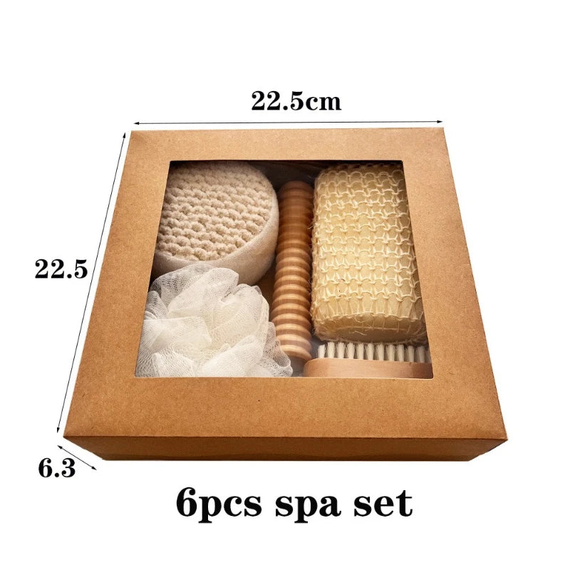 7 Piece Bath Shower Gift Set