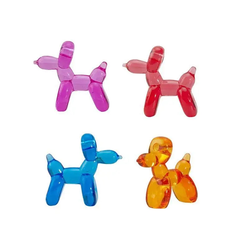 Mini Balloon Dog Ornaments | 50-Piece Mixed-Color Set