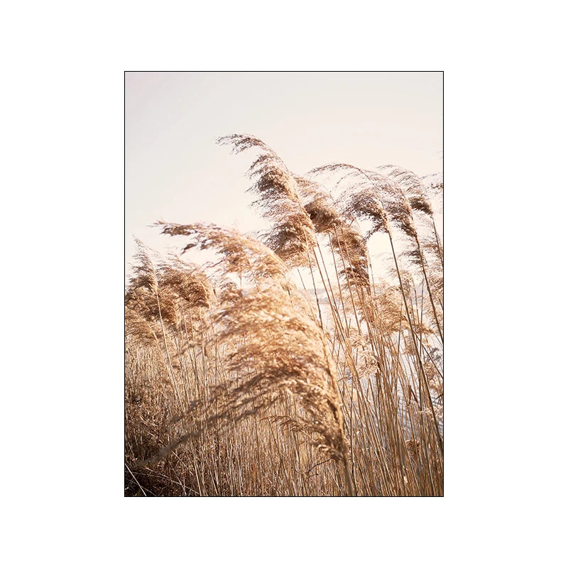 Botanical Landscape Canvas Print | Modern Wall Art for Living Room & Home Décor