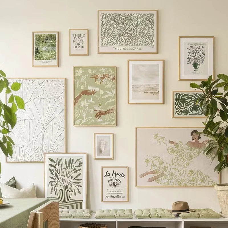 Boho Abstract Canvas Prints | Unframed Wall Art