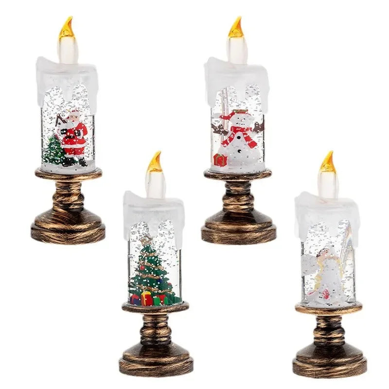 Christmas Candle-Style Lantern | 4 Festive Designs