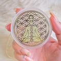 Natural Crystal Selenite Charging Plate