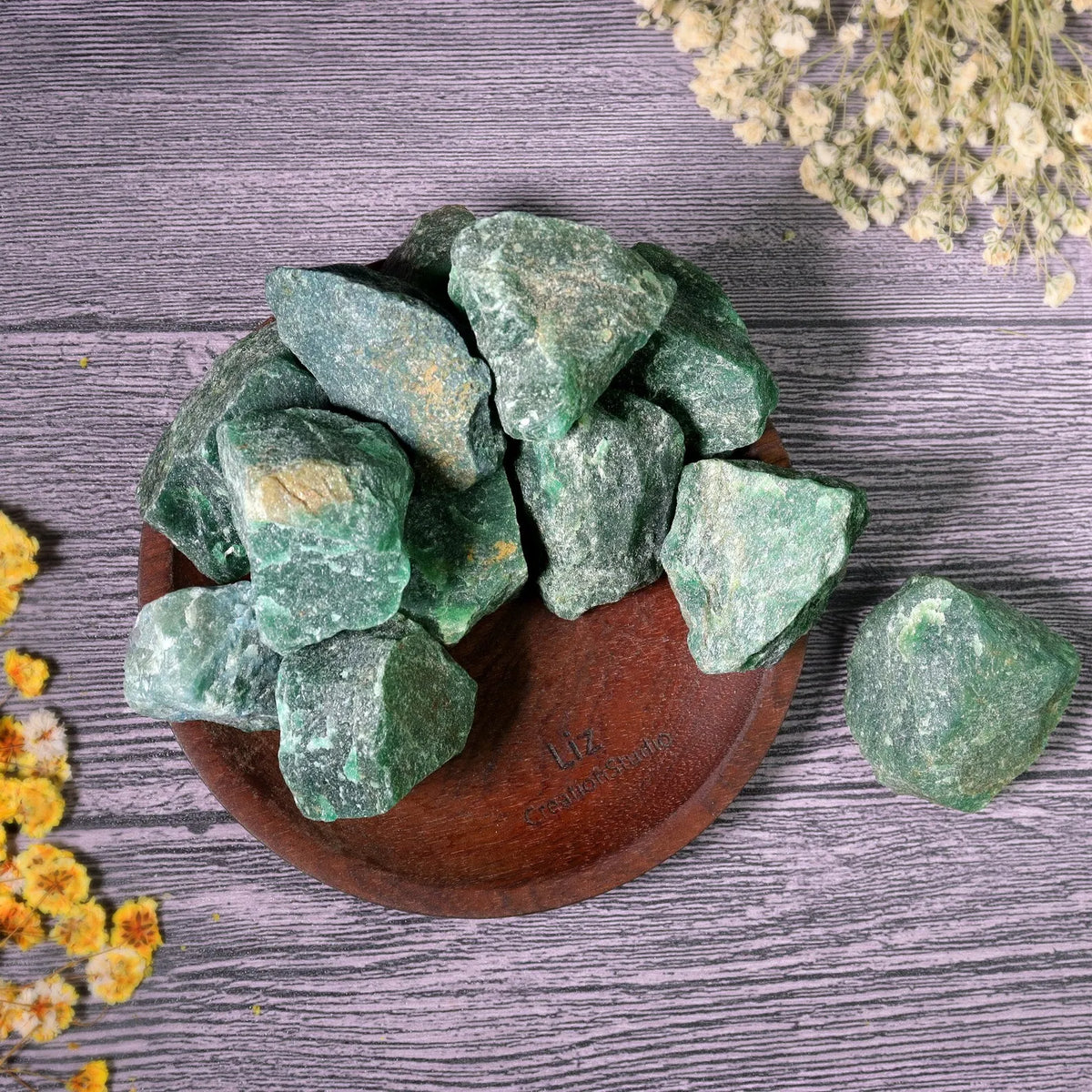 Natural Rough Emerald Crystal Chunks | Raw Green Healing Stone 500g