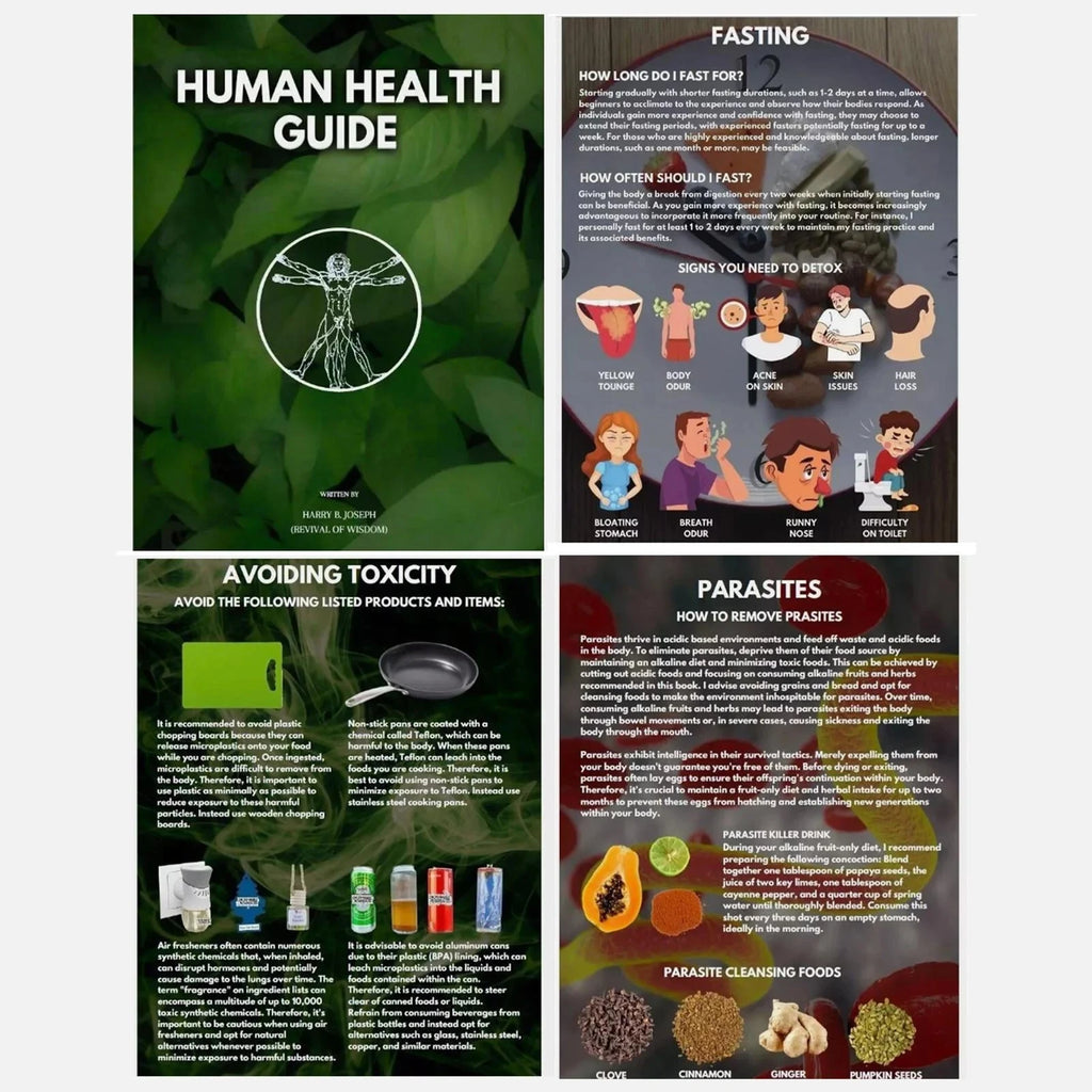 Human Health Guide by Harry B. Joseph | Wellness & Personal Development Book