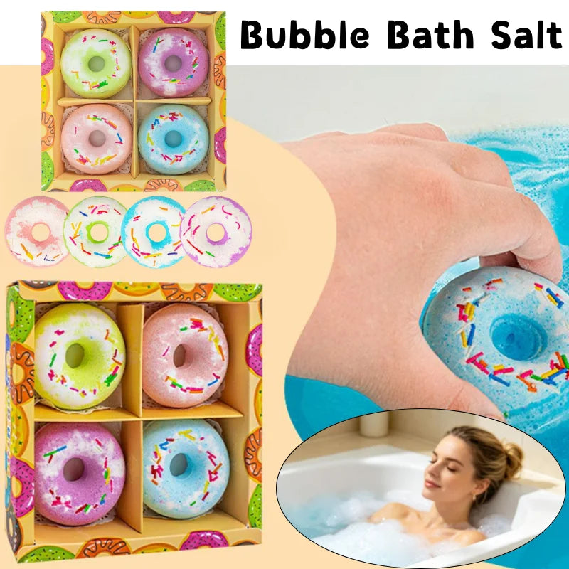 Donut Bath Bombs with Surprise Toys