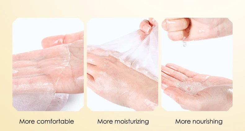 Snail & Hyaluronic Acid Face Sheet Mask – 10pcs | Korean Skincare