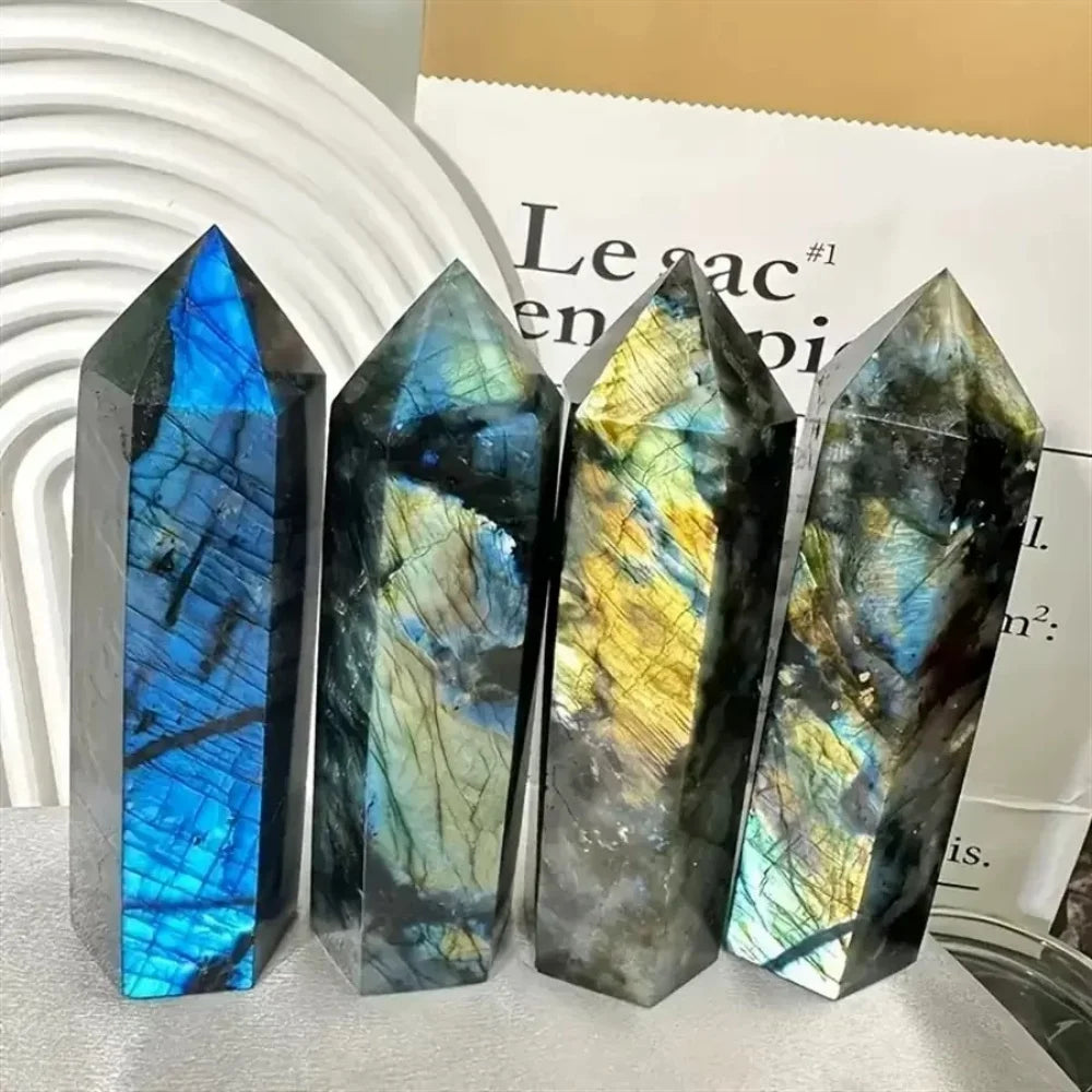 Natural Labradorite Tower