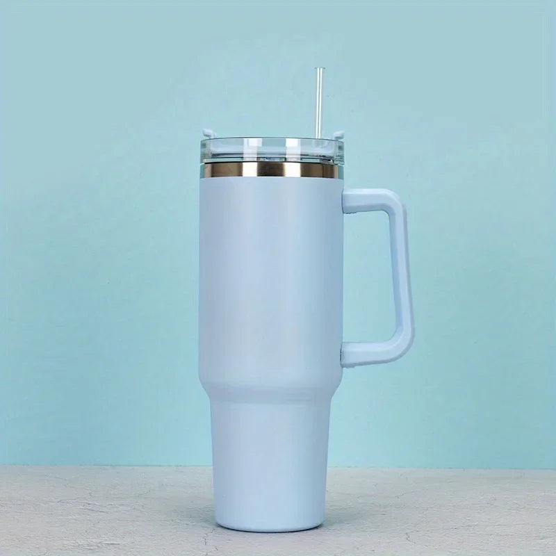 Wild Sip 40 oz Insulated Tumbler with Handle & Straw