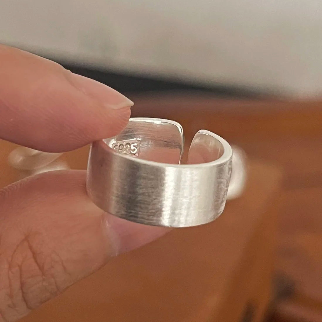 925 Sterling Silver Handmade Minimalist Rings