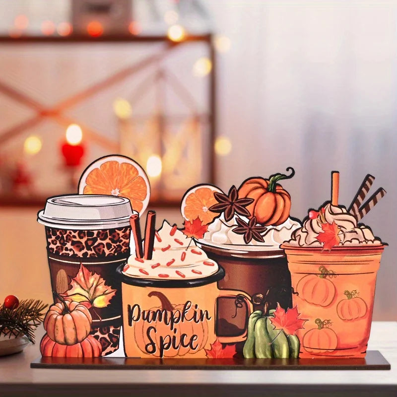 Pumpkin Spice & Everything Nice | Autumn Tabletop Sign