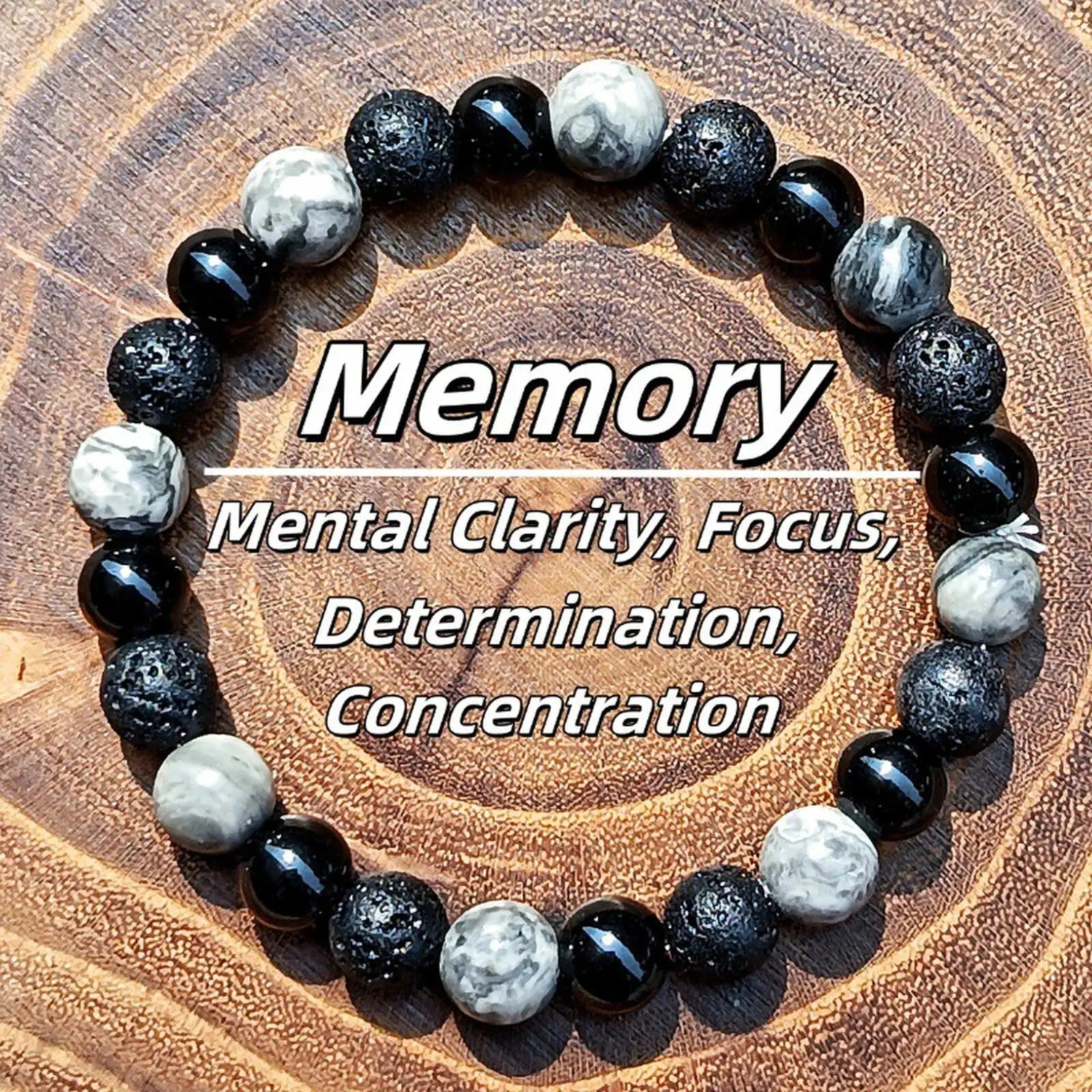 Natural Stone Bead Bracelet
