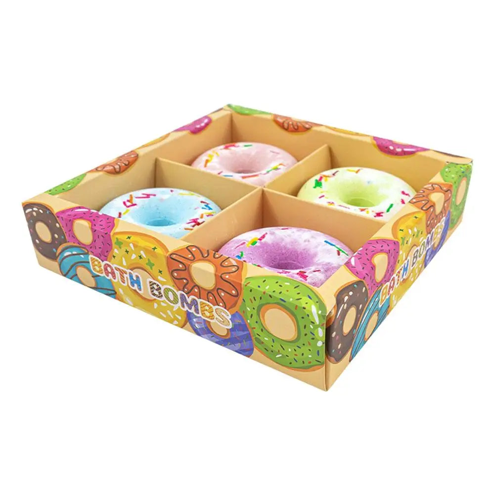Donut Bath Bombs with Surprise Toys