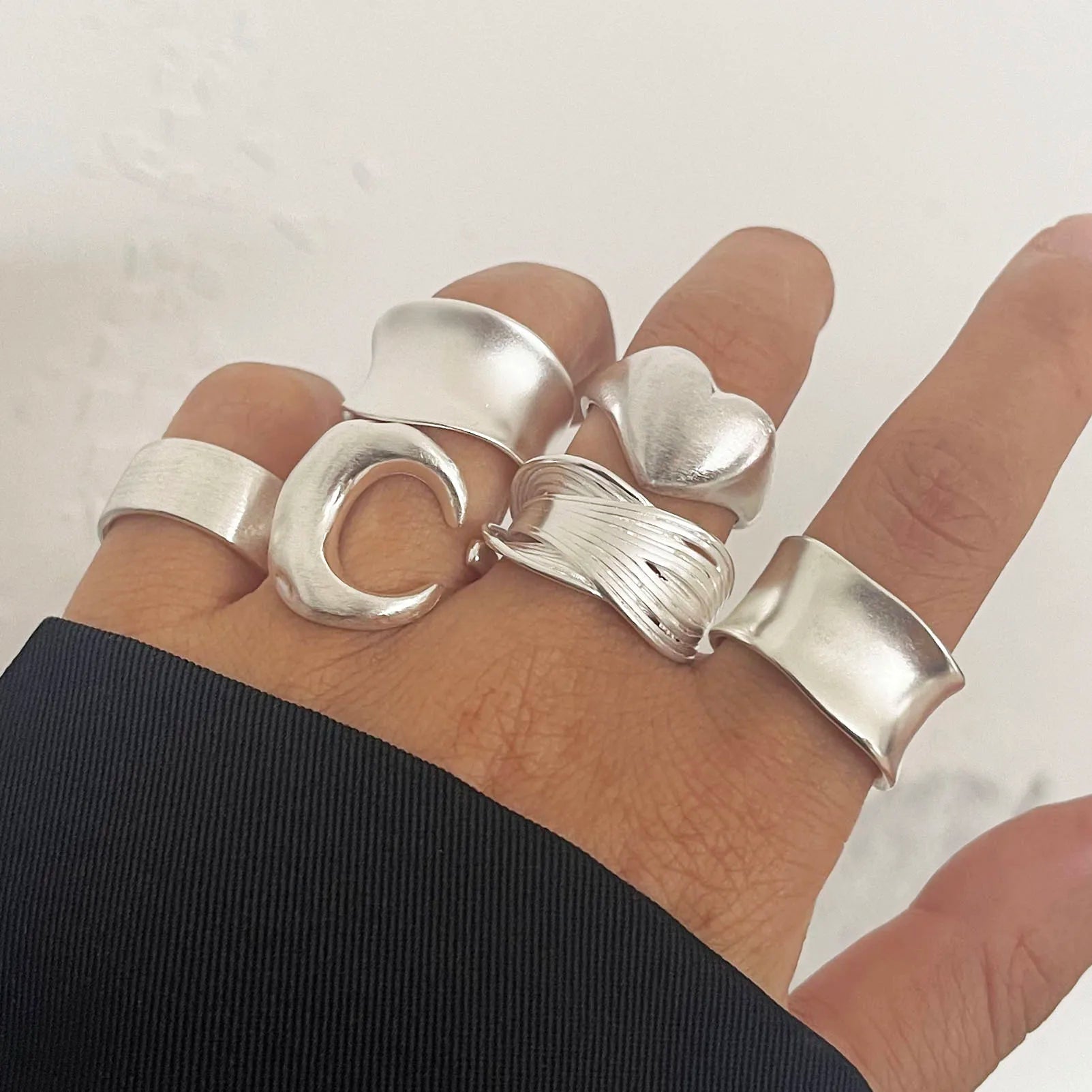 925 Sterling Silver Handmade Minimalist Rings