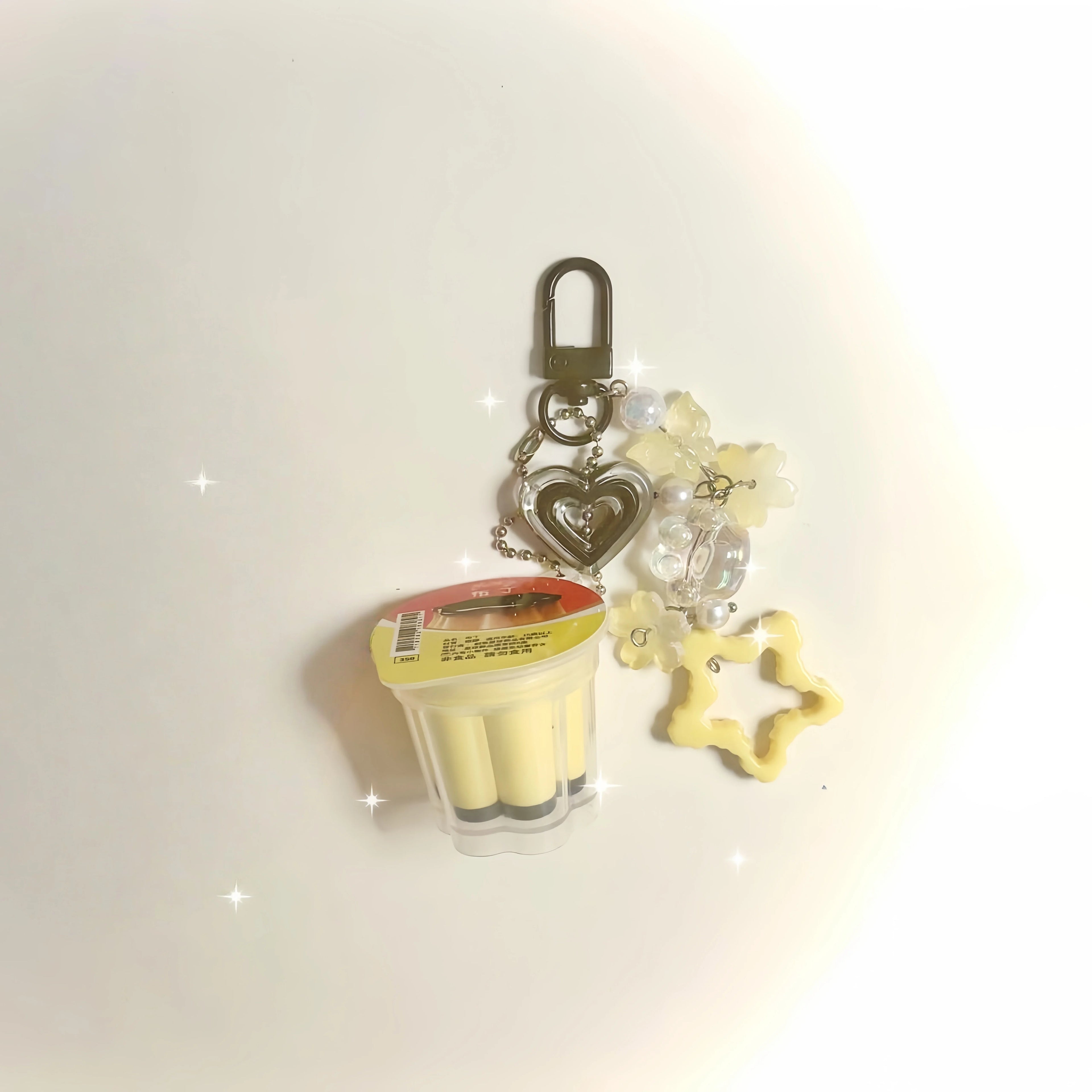 Japanese Food Gashapon Resin Bag Charm – Kawaii Handmade Keychain & Bag Pendant